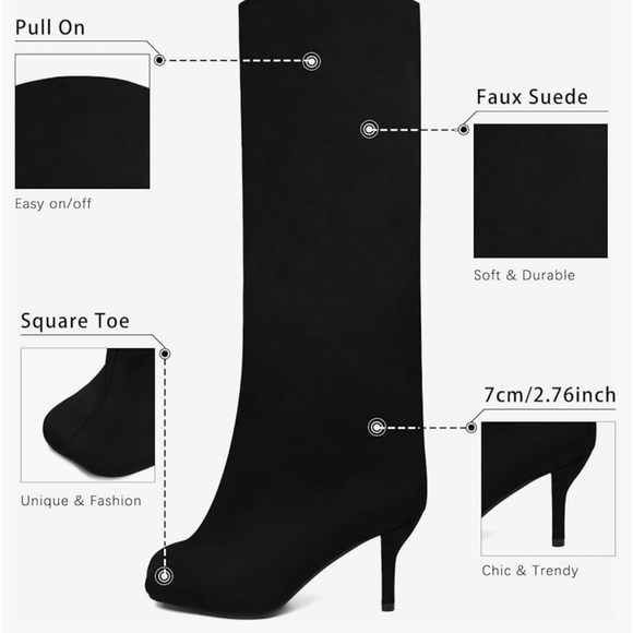 VOZTOLLS Knee High Boots - Picture 5 of 5